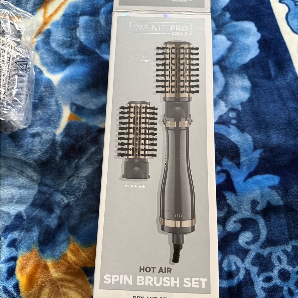 Hot Air Spin Brush Set - Black
